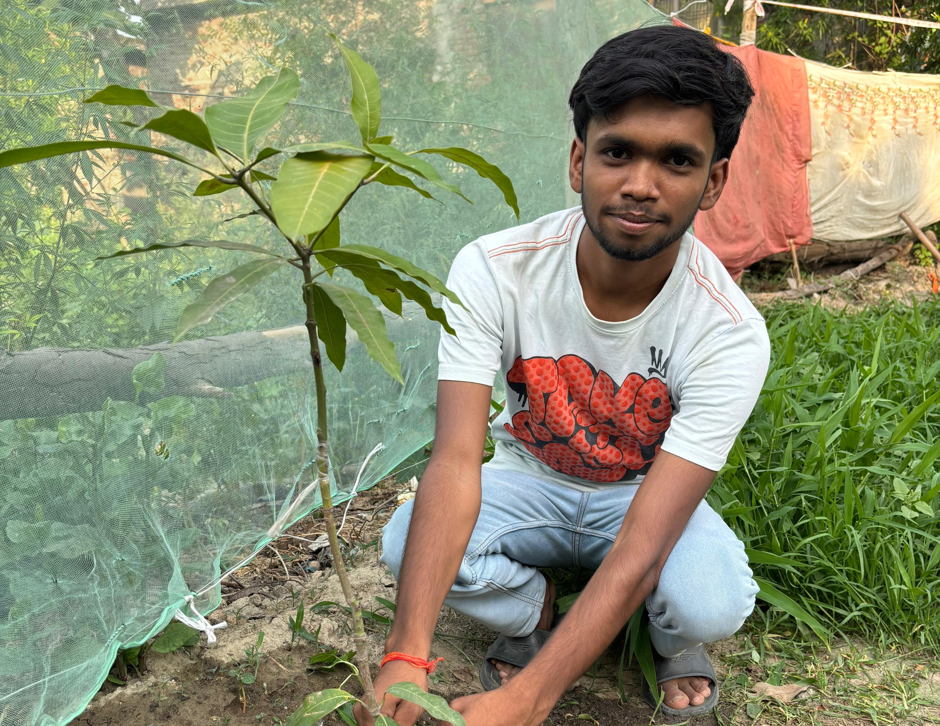 Aditya planting