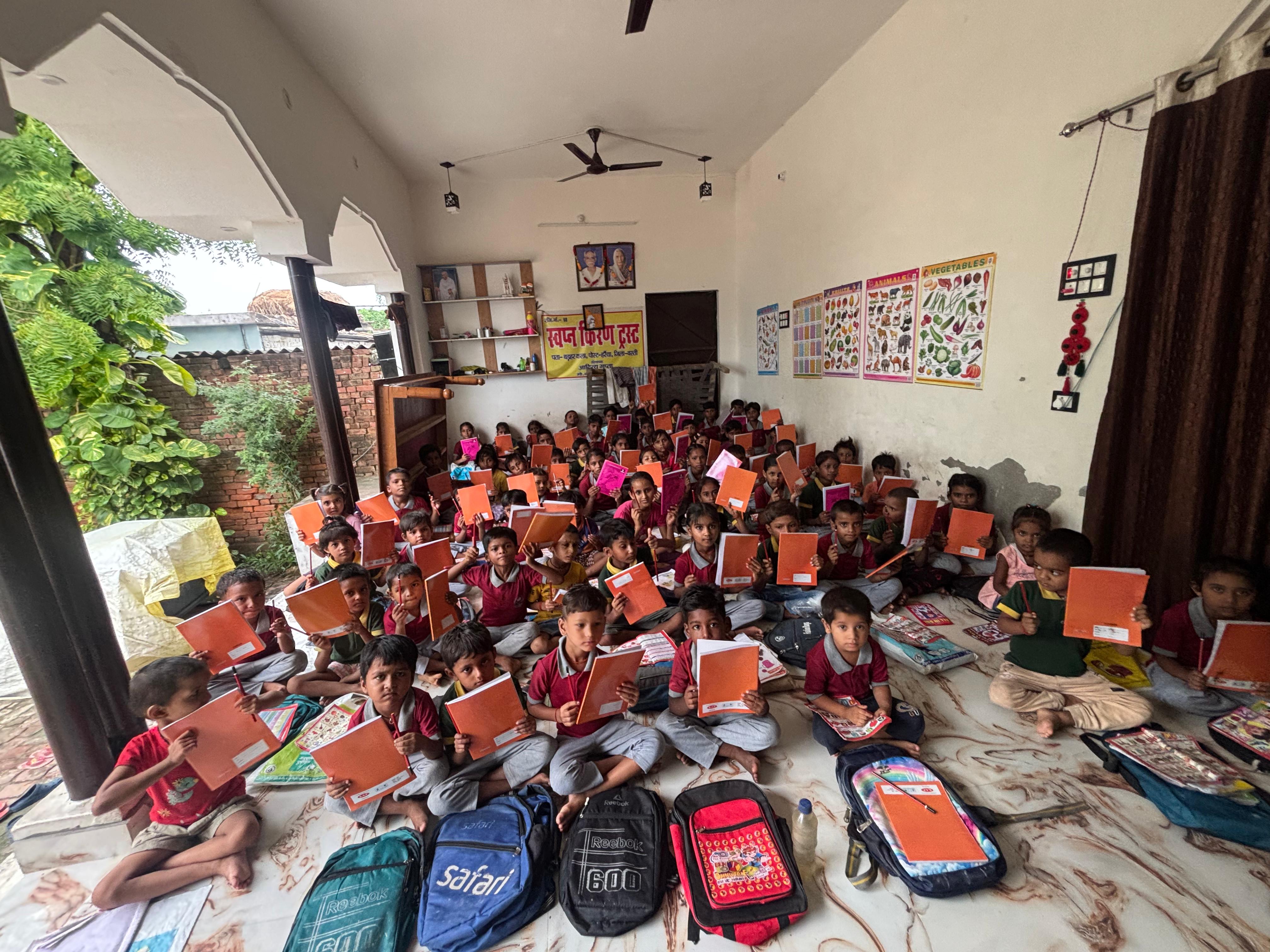 Children laughing together
